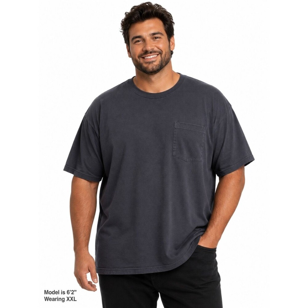 Carhartt Men's Short Sleeve Pocket Tee - Charcoal Gray